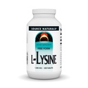 源のNaturals Lリジンの自由な形態、1000のmg -アミノ酸の補足はエネルギー形成及びコラーゲン- 200のタブレットを支えます