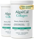 ALGAECAL コラーゲン - 4 臨床的にサポートされているペプチド VERISOL®, FORTIGEL®, UC-II®, FORTIBONE®, アンチエイジング 加水分解コラーゲンパウダー, 60 米, 米国製