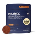 PetLab Co. 犬のためのアレルギー&免疫毎日のプロバイオティクス。 Yeast Production、Seasonal Allergies、断続的イチネス、大型犬のためのガット&消化の健康 - 30咀嚼 - 包装5月Vary