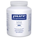 Pure Encapsulations MSM Capsules | Sulfur Supplement to Support Joints, Immune System, Connective Tissue, and Respiratory Health* | 360 Capsules