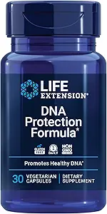 ライフエクステンション DNA保護フォーミュラ, DNA健康サポート, 栄養フォーカス, 酸化防止剤, ホップ, ウォータークラス, クロロフィリン, 亜鉛, 一度-毎日, グルテンフリー, 非GMO, 60 ソフトゲル