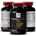 MENOPAUSE SUPPLEMENTS FOR WOMEN - red clover, hot flashes menopause relief, menopause relief herbs, soy isoflavones, wild yam root, night sweats, menopause support complex, menopause relief 1Bot