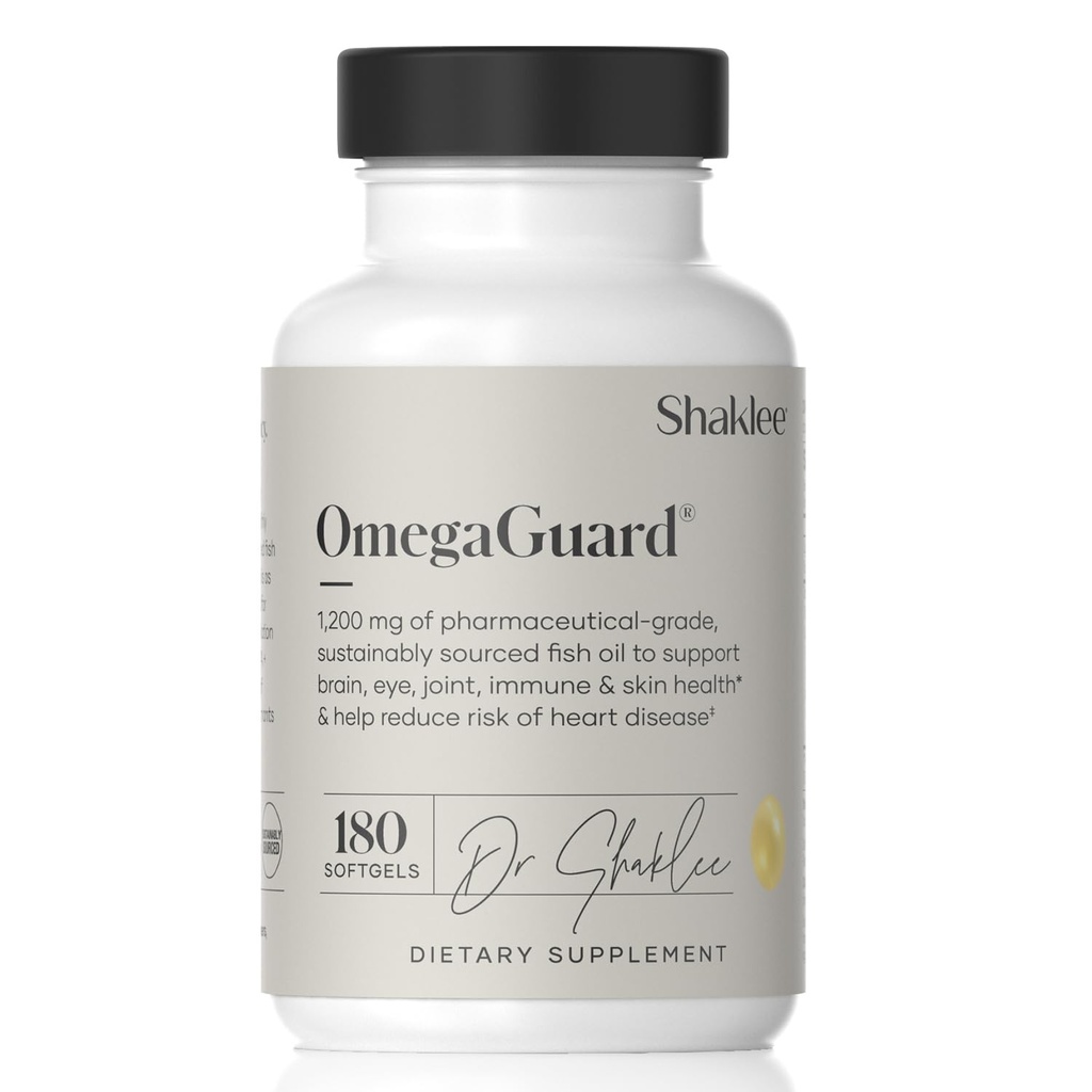 Shaklee - OmegaGuard - 180 ソフトゲル