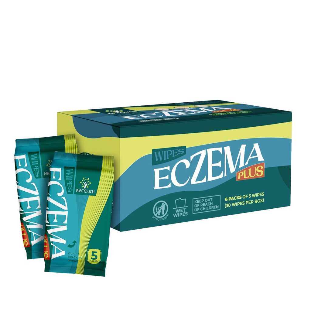 Eczema ワイプ オールナチュラル 速い 演技 Eczema 救済, インスタント 痛み & クール かゆみ かゆみ, 亀裂, 乾燥, 皮膚 保護剤 有機ワイプ