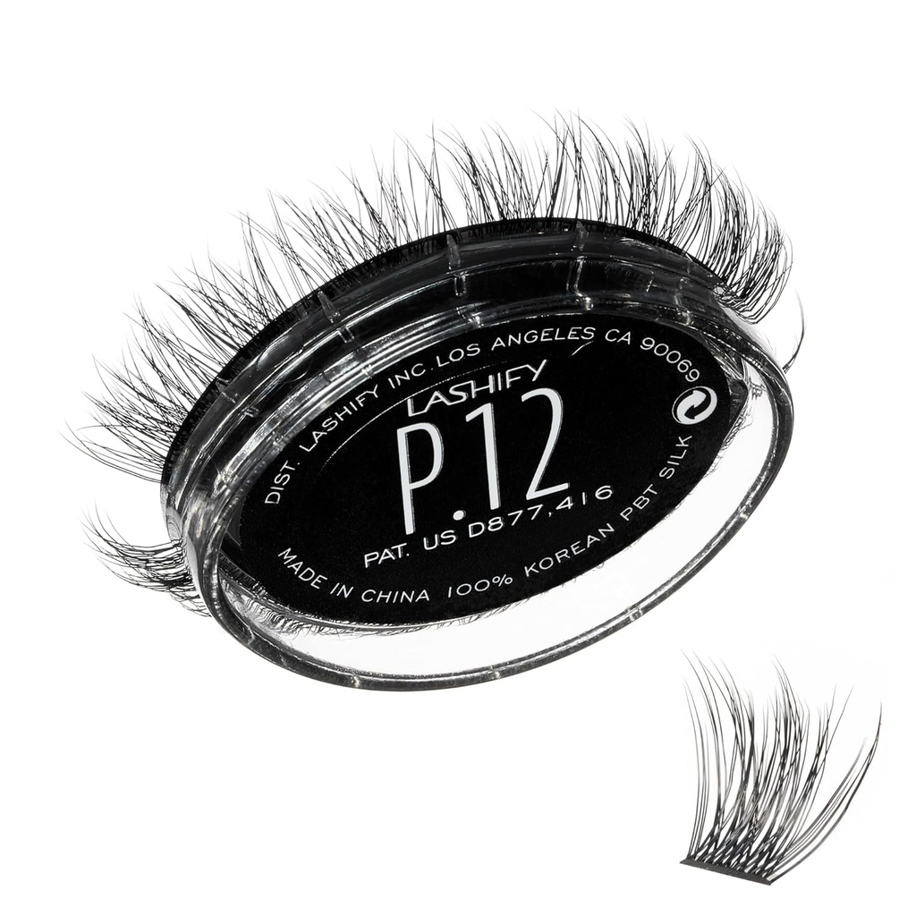 黒い、容易なDIYの偽のLashesの黒のPlushy 12mmのGossamerのLashesを乳状にして下さい静的な一見のための磨きます