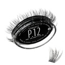 黒い、容易なDIYの偽のLashesの黒のPlushy 12mmのGossamerのLashesを乳状にして下さい静的な一見のための磨きます