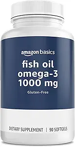 基礎魚油オメガ3 1000 mg、90 Softgels(1人前)、グルテンフリー(2パック)
