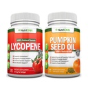 NutriONNのカボチャの種のオイルのSoftgels Lycopeneのカプセルのコンボ-前立腺及び尿の健康のための目標とされたサポート