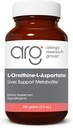 Allergy Research Group L-Ornithine-L-Aspartate Powder - Liver Detox Support Metabolite, Amino Acid Complex, Pure, 3000mg Supplement - 3.5 Oz