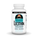 ソースナチュラルレシチン1200mg、天然乳化剤 - 100Softgels