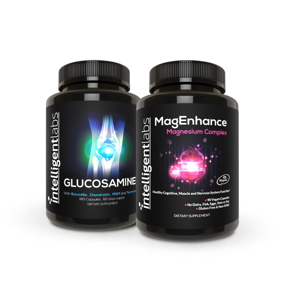 MagEnhance の三重のマグネシウムの複合体(Mg Taurate および Mg Glycinate のマグネシウムの複合体(マグネシウムの Threonate の補足) + Glucosamine および MSM が付いているコンドロイチンの共同心配の複合体