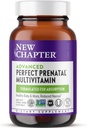 New Chapter Advanced Perfect Prenatal Vitamins, 192ct, Made with Organic, Non-GMO Ingredients for Healthy Baby & Mom - Folate (Methylfolate), Whole-Food Fermented Iron, Vitamin D3 + Ginger