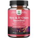 Myo-Inositol&D-Chiro Inositolカプセル - サイクルと豊饒サポートのためのコリンイノシトールサプリメント - ミオ&D-ChiroイノシトールプラスコリンBitartrateと女性のホルモンバランスサプリメント