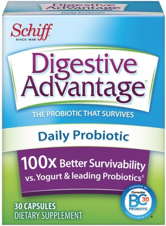 消化管の利点 毎日のプロバイオティクス、30のカプセル(8のパック)