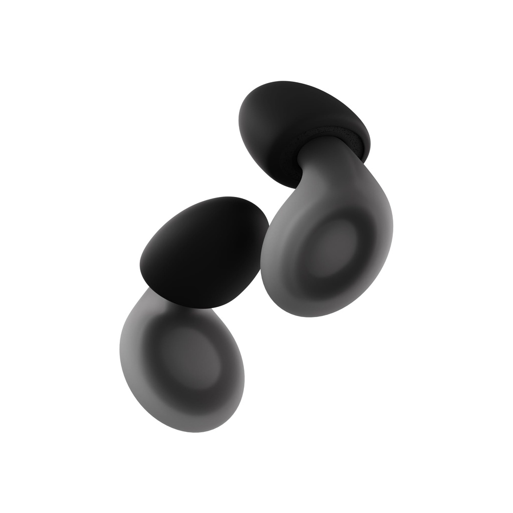 Loop Dream – Silicone/Memory Foam Earplugs for Sleep Comfort | Comfortable Ear Plugs for Muffling Snoring & Sleeping | Customized Fit | 27dB (SNR) Noise Reduction