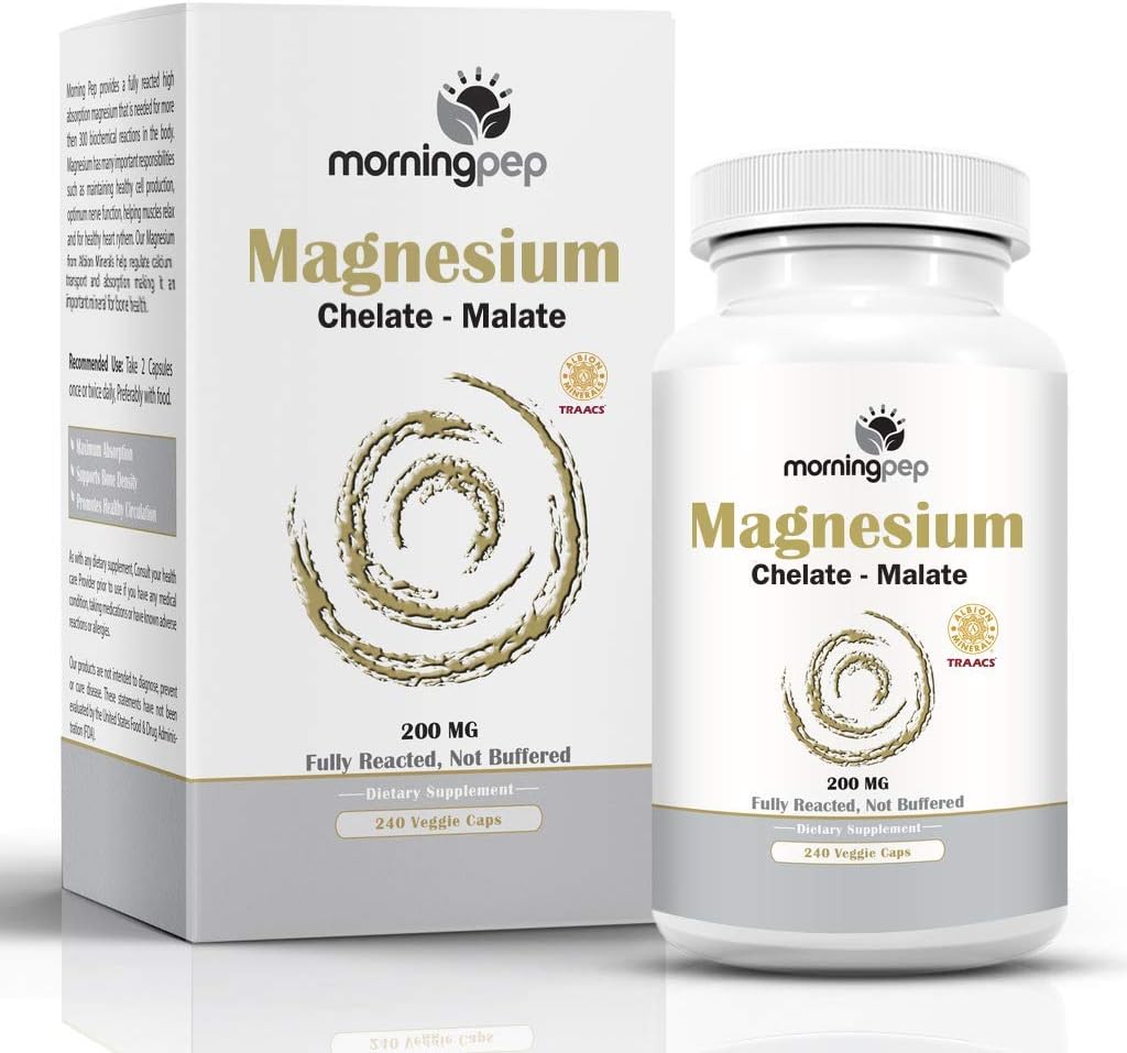 マグネシウムのBisglycinateのChelate 240のベジはサービングごとの200mg要素をおおいます
