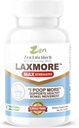 ZEN LIFE HERB LAXMORE I Poopより最高の強さ100%の自然な植物ベースの補足(60のカプセル)