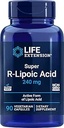ライフエクステンションスーパーRリポ酸240mg、90カプセル、ベジタリアン