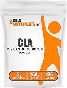 BulkSupplements.com 結束リン酸粉末 - CLAサプリメント、栄養補助食品 - グルテンフリー、サービングあたり2g、250g(8.8オンス)(パッケージ1)