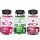 女性のためのアトランティスの栄養ホルモンのバランス及びPMSのグミー+ Ashwagandhaのグミー+マグネシウムのグミー