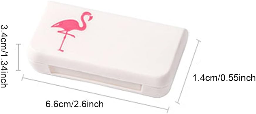 SagaSaveトラベルピルケース3コンパートメントポータブルピルケース防塵と湿気防止デイリーピルケースビタミン、魚油、サプリメント(Cactus)のための小さなピルボックス