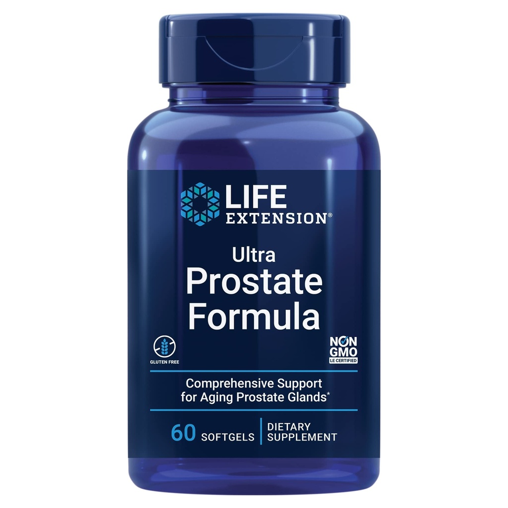 ライフエクステンション超前立腺フォーミュラ - Beta Sitosterol、Sw Palmetto、Lycopene、カボチャシード - 60 Softgels