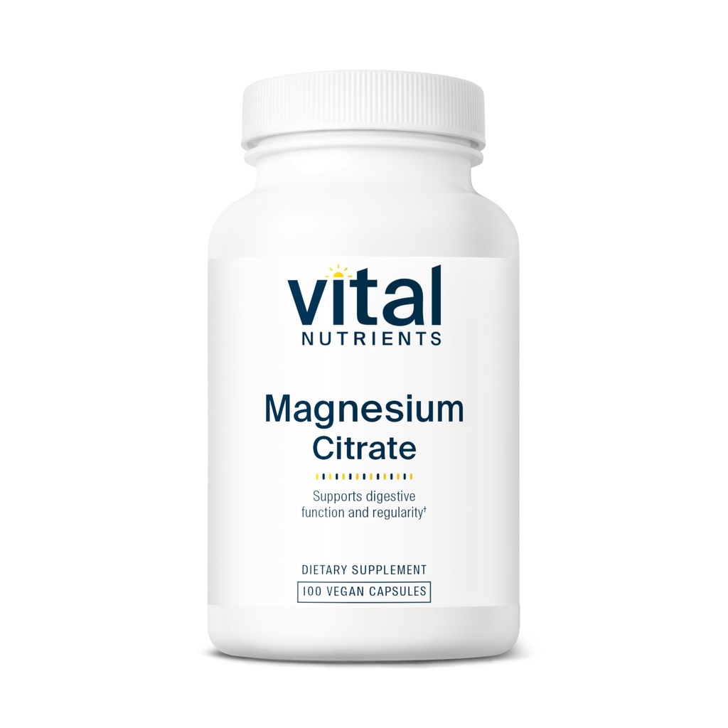 ヴィタル栄養素 マグネシウムクエント 150mg | リラックスを促進します | 睡眠をサポートします, 骨, 心, 筋肉, 腎臓, ・ 神経の健康* | ビーガンサプリメント | グルテン, 酪農場, 大豆フリー | 100 カプセル