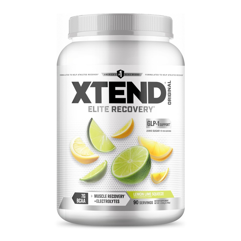 Xtend XTEND 元の BCAA の粉 7g BCAA および 2.5g L グルタミン、砂糖の人の及び女性のためのアミノ酸が付いている自由なポストのワークアウト筋肉回復飲み物、90 のサービング
