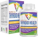 3-Month Thyroid Support Supplement (All-in-1) Formula with 14 Active Ingredients | Thyroid Supplements | Thyroid Health Complex | Thyroid Support for Women & Men | 90-Day Bulk Supply | 180 Capsules
