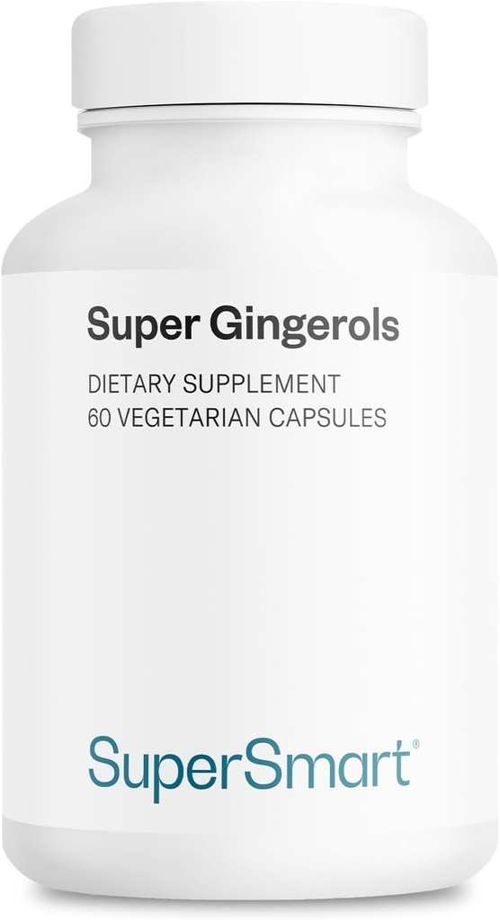 Supersmart - 1日あたりのスーパーGingerol 400mg(高い効力20%のGingerol) - ジンジャーRoot抽出物サプリメント  非GMO&グルテンフリー - 60ベジタリアンカプセル