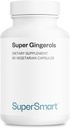 Supersmart - 1日あたりのスーパーGingerol 400mg(高い効力20%のGingerol) - ジンジャーRoot抽出物サプリメント  非GMO&グルテンフリー - 60ベジタリアンカプセル