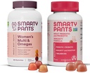 SmartyPantsの女性のMultivitaminおよびProbiotic免除の束:オメガ3の魚油(EPA/DHA)、Methylfolate、CoQ10、ビタミンD3、C、消化及び免疫サポート補足(30日の供給)
