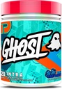 GHOST Intraのワークアウトの粉、青いラズベリー- BCAAs、及びAAAsのNootropics及び水和 - 精巣及び支柱の鎖のアミノ酸、サポート筋肉回復及び焦点-前、Intra及びポストのワークアウトの粉