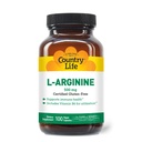 ビタミンB-6、500mg、100ビーガンカプセル、認定グルテンフリー、認定ビーガンとカントリーライフL-アルギニンキャップ