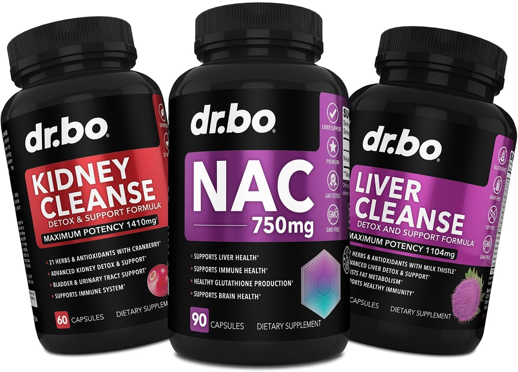 NAC腎臓の肝臓の洗剤のDetox - 750mg Nのアセチル Cysteineの純粋なビタミンのカプセル - 毎日の肝臓の腎臓のDetoxはGalbladder、Bradderの尿路の補足及びミルクのこのtleのための方式を支えます