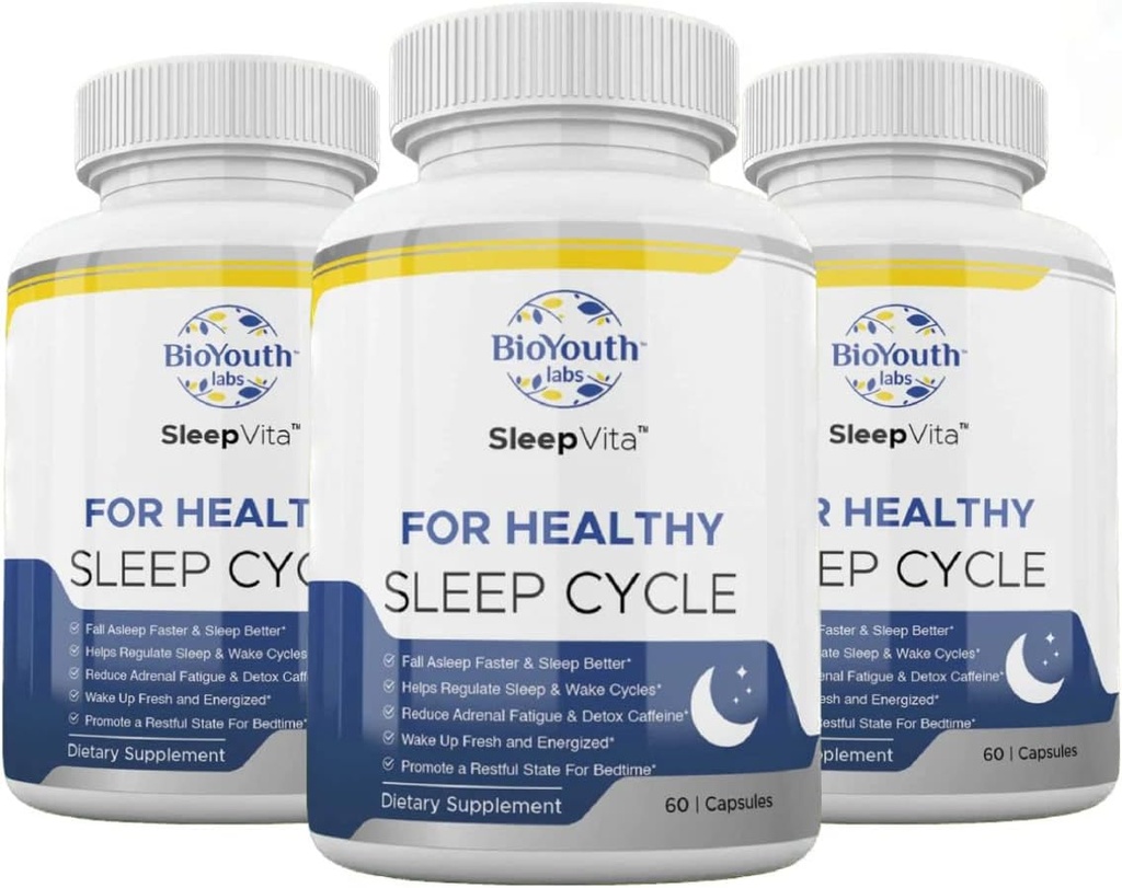 SleepVitaTMナチュラル睡眠サプリメント