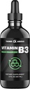 Vitamin B3 Niacinamide Liquid - Non Flush Form of B3 Niacin - Convenient Vitamin B3 Niacinamide Drops for Women and Men - Easy to Swallow 2oz (60ml)