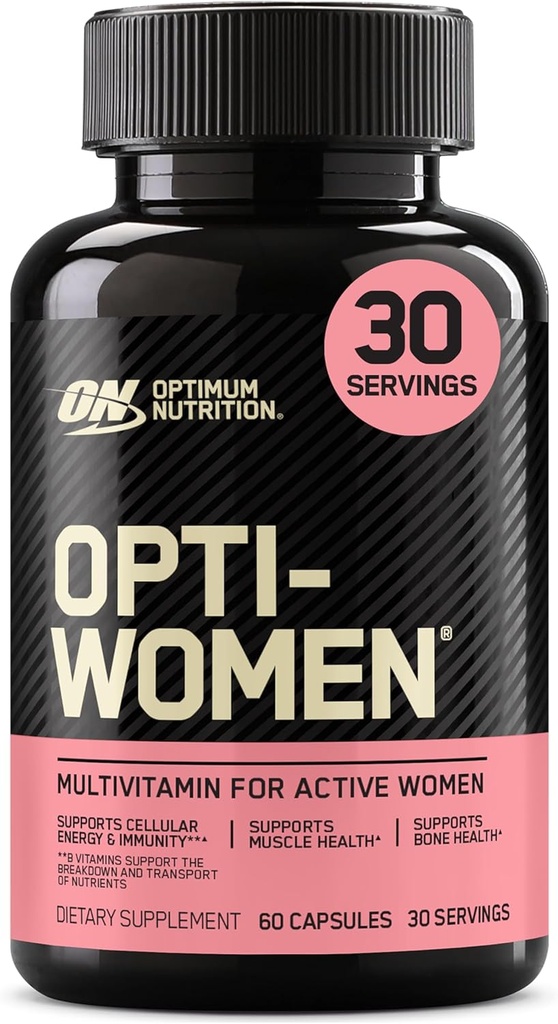 女性のための最適栄養の最適女性毎日のMultivitamin、鉄との免疫サポート補足、30日の供給、60の計算(包装5月Vary)
