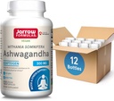 Jarrowフォーミュラ Ashwagandha 300mg - 120ベジギーカプセル - 全体的健康と疲労に対する抵抗 - サプリメントは耐久性、筋肉回復と認知健康をサポート - 60の給餌(12のパック)