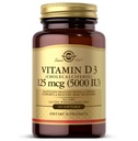 ソルガービタミンD3(Cholecalciferol)125 MCG(5000 IU)、100 Softgels - ヘルシーなボンドと歯を維持するのに役立ちます - 免疫システムサポート - 非GMO、グルテンフリー、酪農場無料 - 100サービング