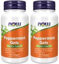 ジンジャー&フェンネルオイル、90Softgels(パッケージ2)とフードペパーミントゲル