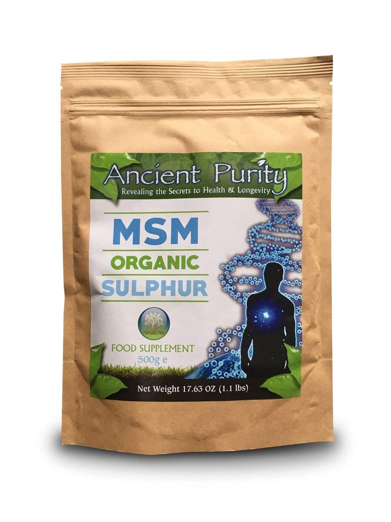 Ancient Purity MSM Organic Sulphur - 500g