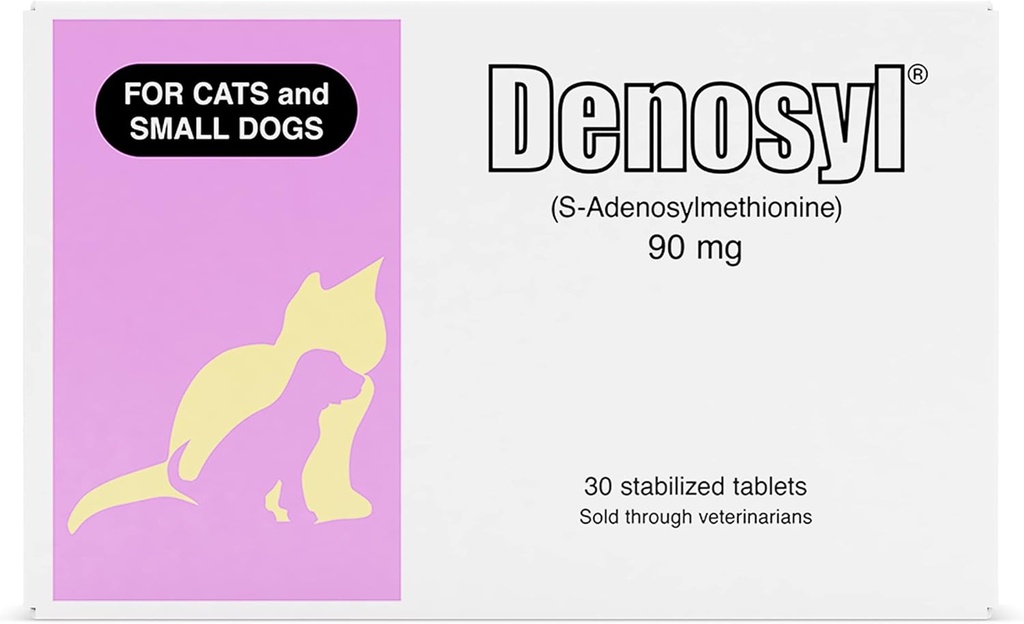 S-Adenosylmethionine (SAMe)の小さい犬および猫のためのNutramax Denosylの肝臓および頭脳の健康の補足、30のタブレット