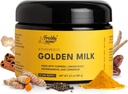 Ayurvedic ゴールデンミルク | スーパーフードサプリメントパウダー | ナチュラル免疫サポート | 休眠を促進 | オーガニックアシュワガンダ、ターメリック、ジンジャー&その他 | 30 食用 - OSH ウェルネス