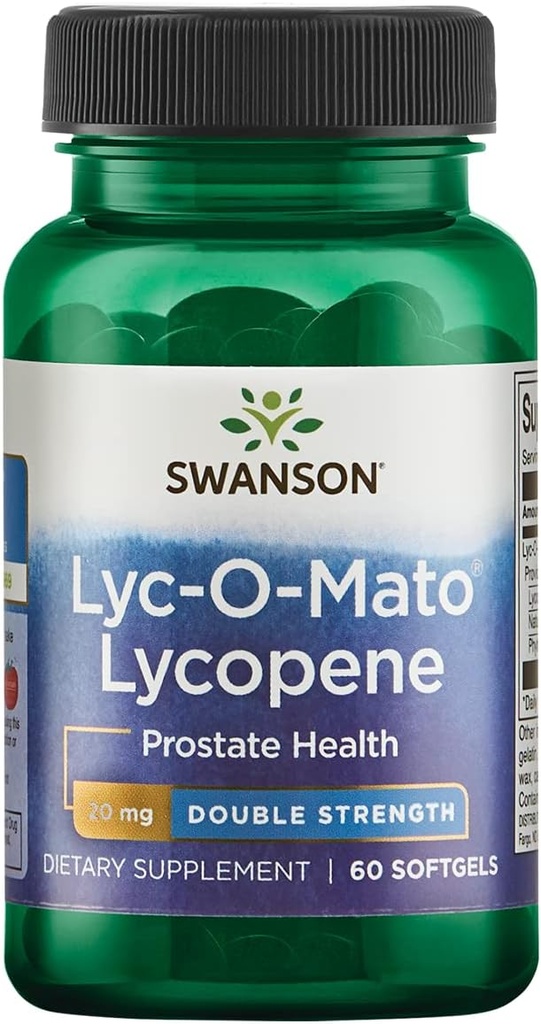 スワンソン ダブルストレッチ LYC-O-Mato Lycopene 20 ミリグラム 60 Sgels