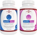1ヶ月は、男性(60錠)と女性(90錠)のためのFERTILITY BLENDのサプリメントをそれぞれ供給します。