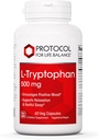 ライフバランスL-Tryptophan 500mgのためのPROTOCOL - ストレスリリーフとリラクゼーション - 60ベジッドキャップ