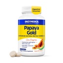Enzymedica Papaya Gold, 自然有機パパイヤと高度な消化酵素 & 包括的な消化のサポートのためのChlorophyll, 高効力Bromelain & Papain, 完全菜食主義者の, Mint, 120 Chewable錠