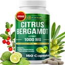 25xは、Citrus Bergamotのエキスのカプセル、150の野菜のカプセル、Citrus Bergamot 1000mgのカプセル、非GMO、グルテンフリー、すべての自然、ベジタリアンのカプセルに集中しました