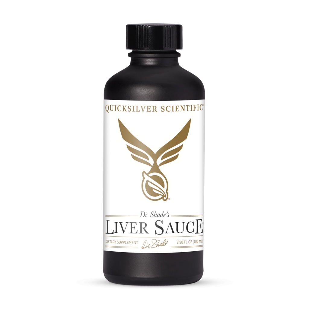 Quicksilverの科学的なレバー ソース- DIM、ケルセチン、Lipoicの酸、ミルクのこの薬およびタンポの根の補足が付いているLiposomalの肝臓のDetox -サポート ベール及び毒素のMomentum (100のml/3.38のoz)